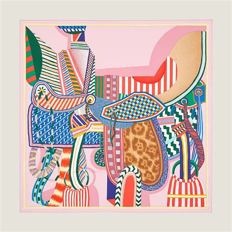 hermes la selle imaginaire|Hermes Selle Imaginaire Scarf .